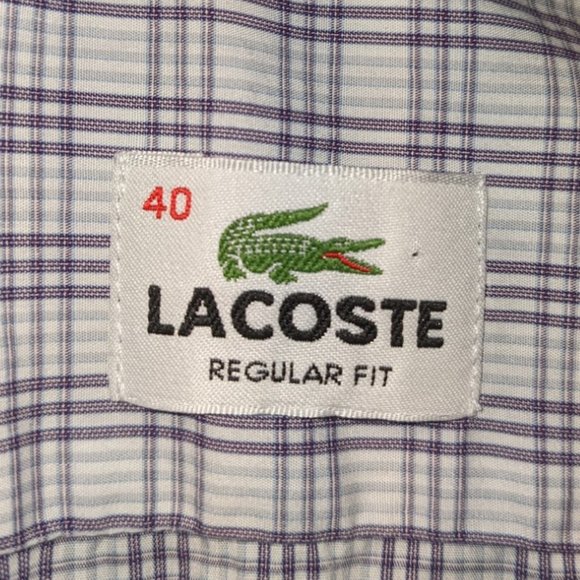 LACOSTE BUTTON DOWN SHIRT - Picture 3 of 5